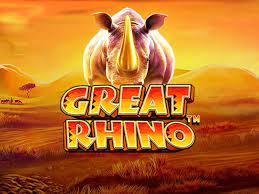 Kupasan Permainan Game Slot Online Great Rhino dari Pragmatic Play